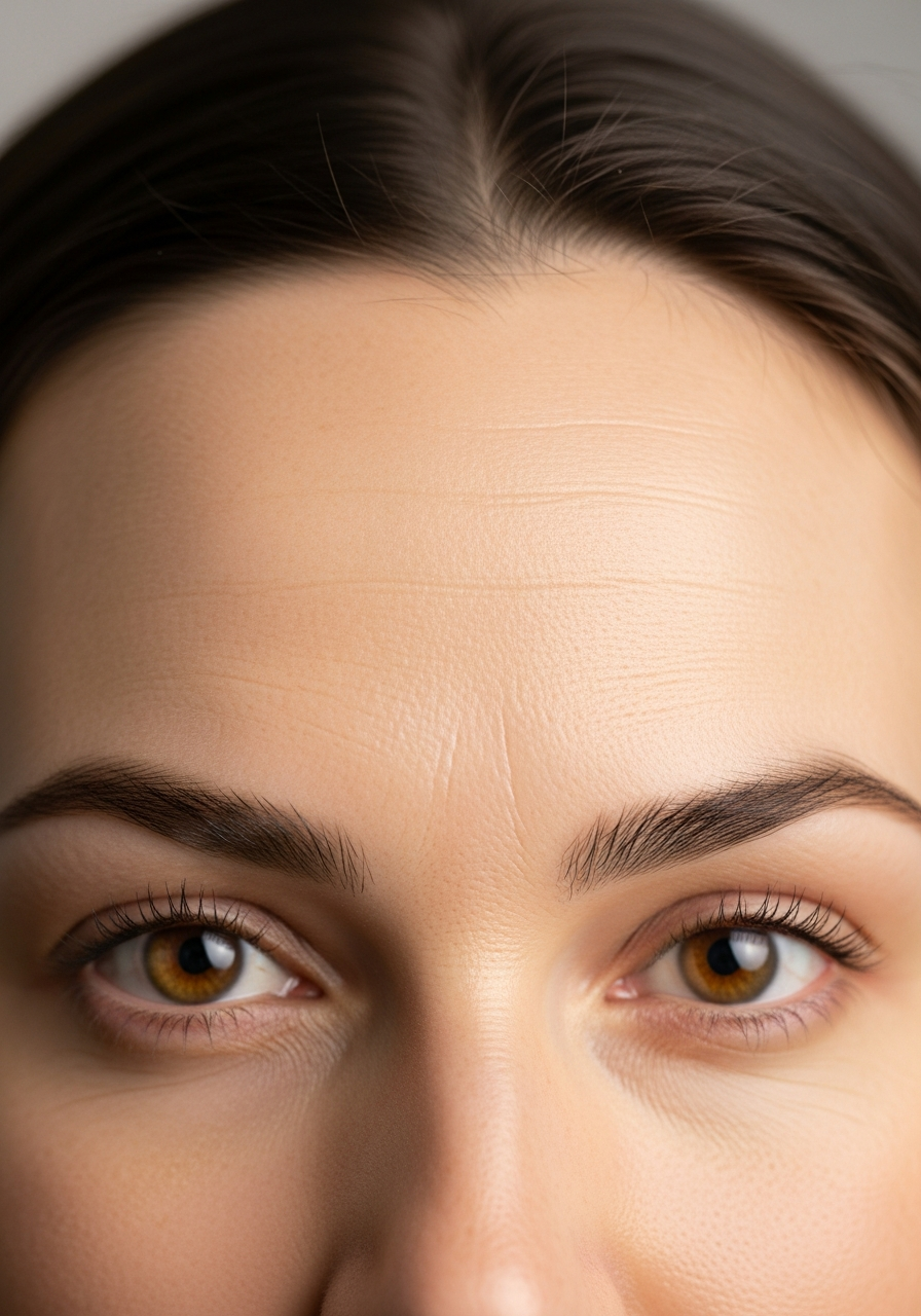After Botox treatment — smooth forehead results for Independence, MO patient