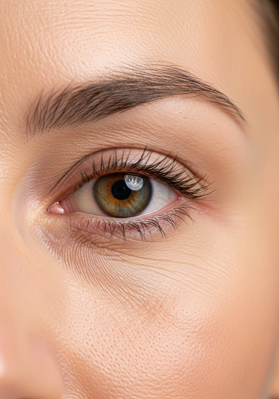 After Botox treatment — smooth crow's feet results for Independence, MO patient